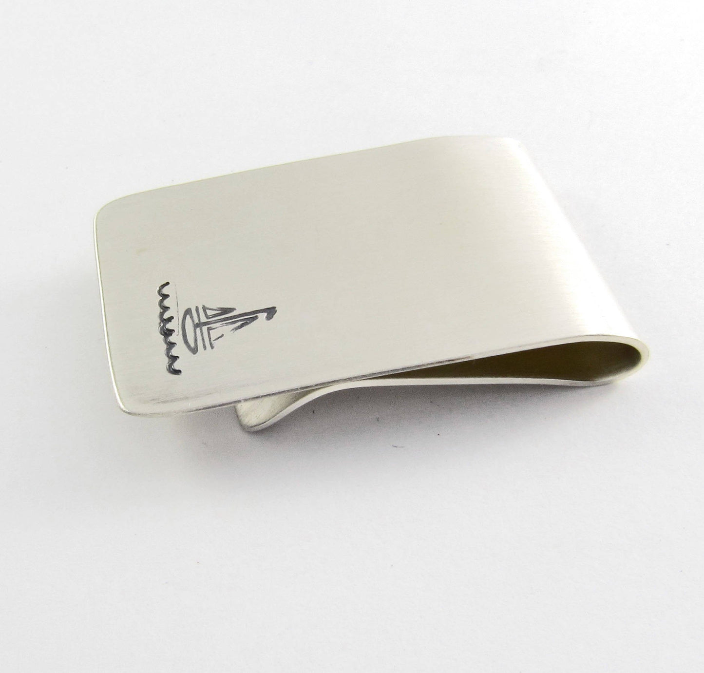 Boat Ocean Sterling Silver Money Clip