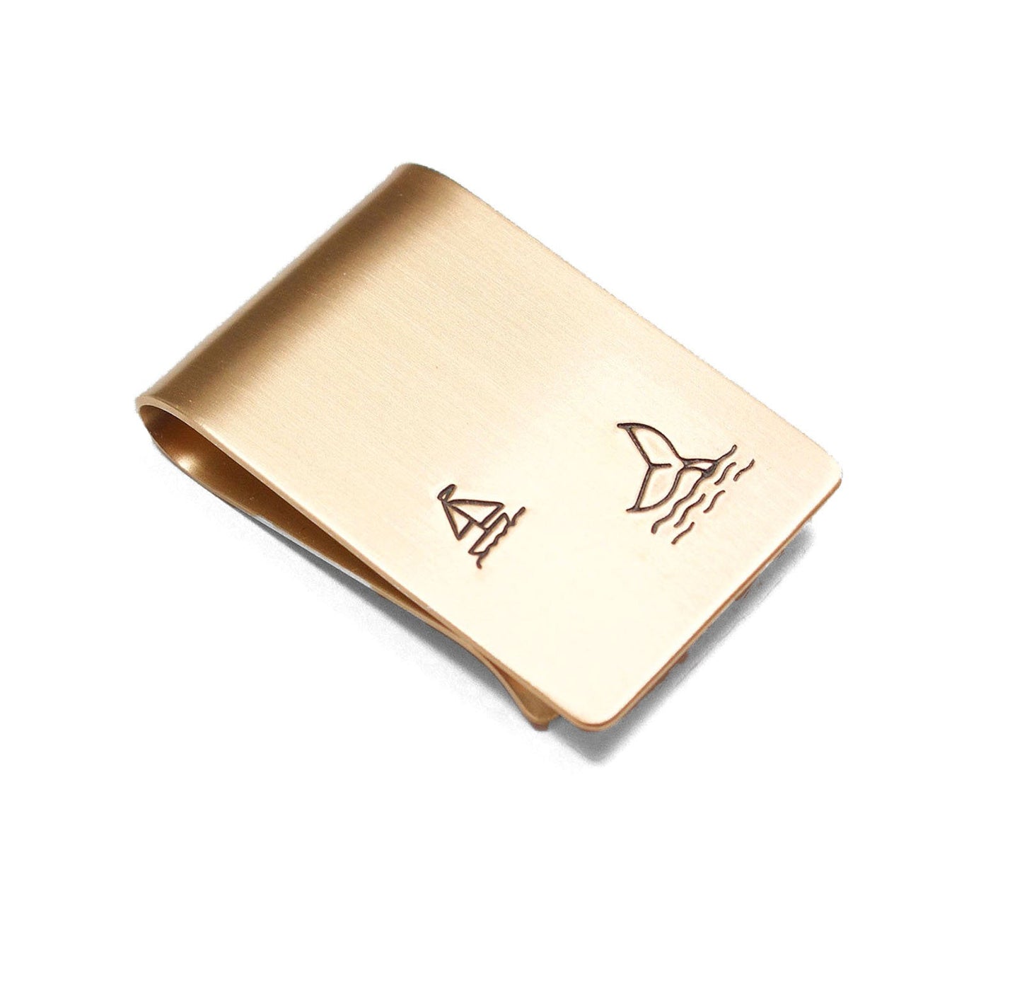 Whale Watching Money Clip
