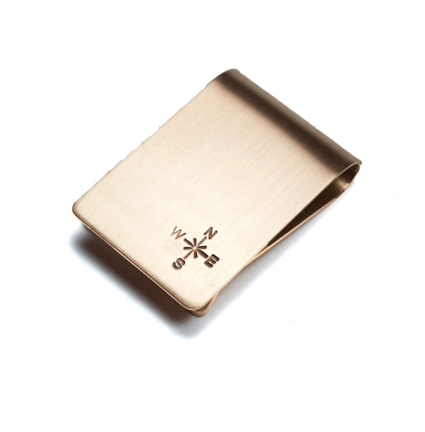 compass direction money clip