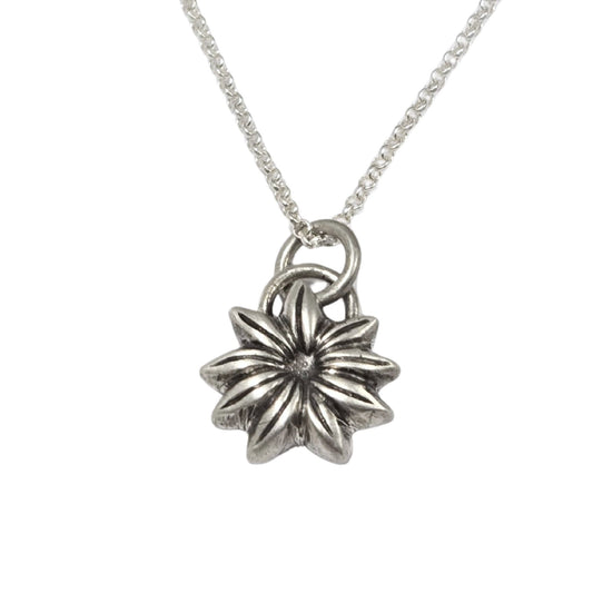Dahlia Sterling Silver Pendant