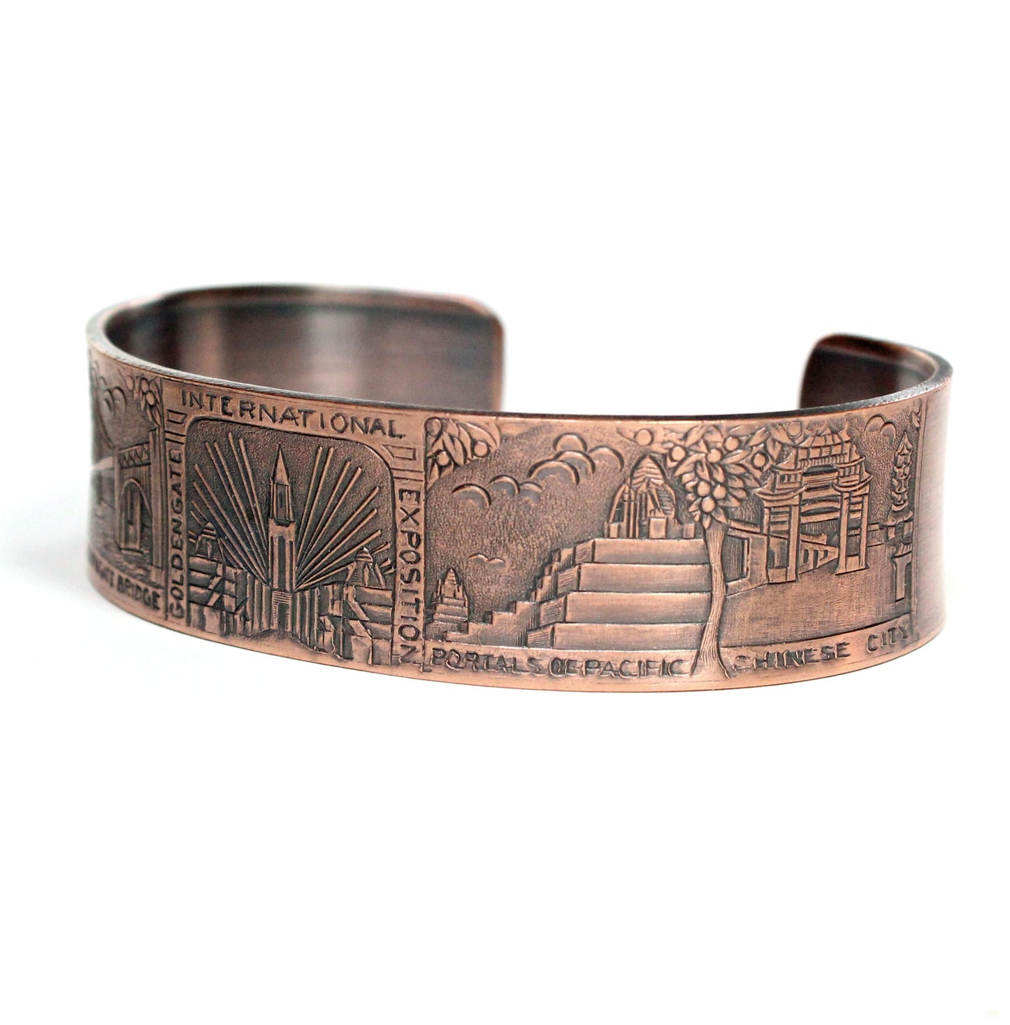 Golden Gate International Exposition Cuff Bracelet