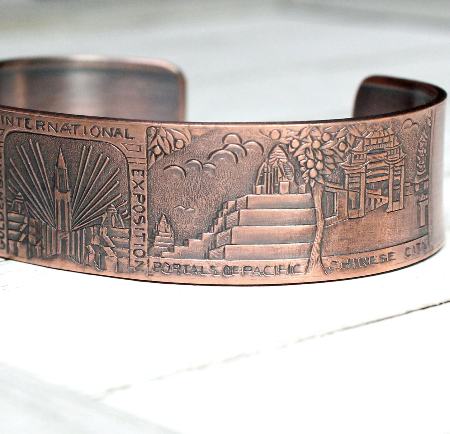 Golden Gate International Exposition Cuff Bracelet