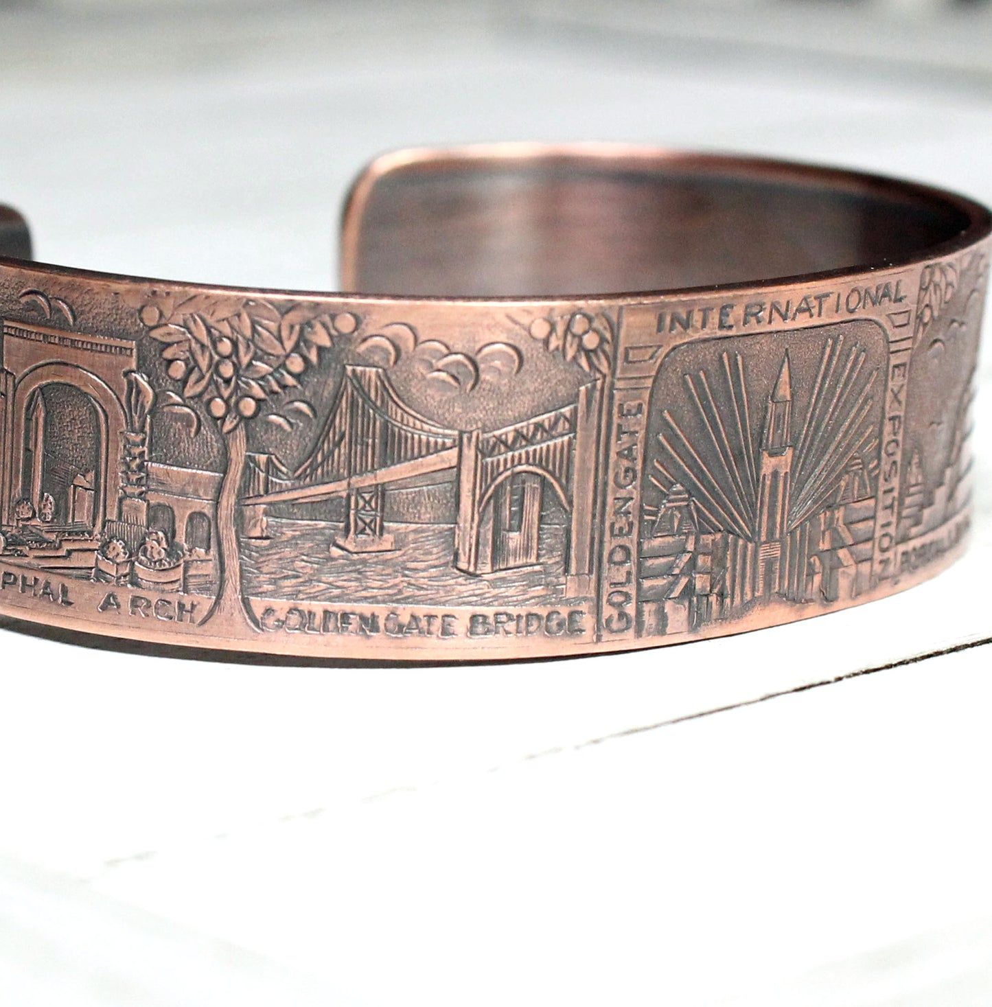 Golden Gate International Exposition Cuff Bracelet