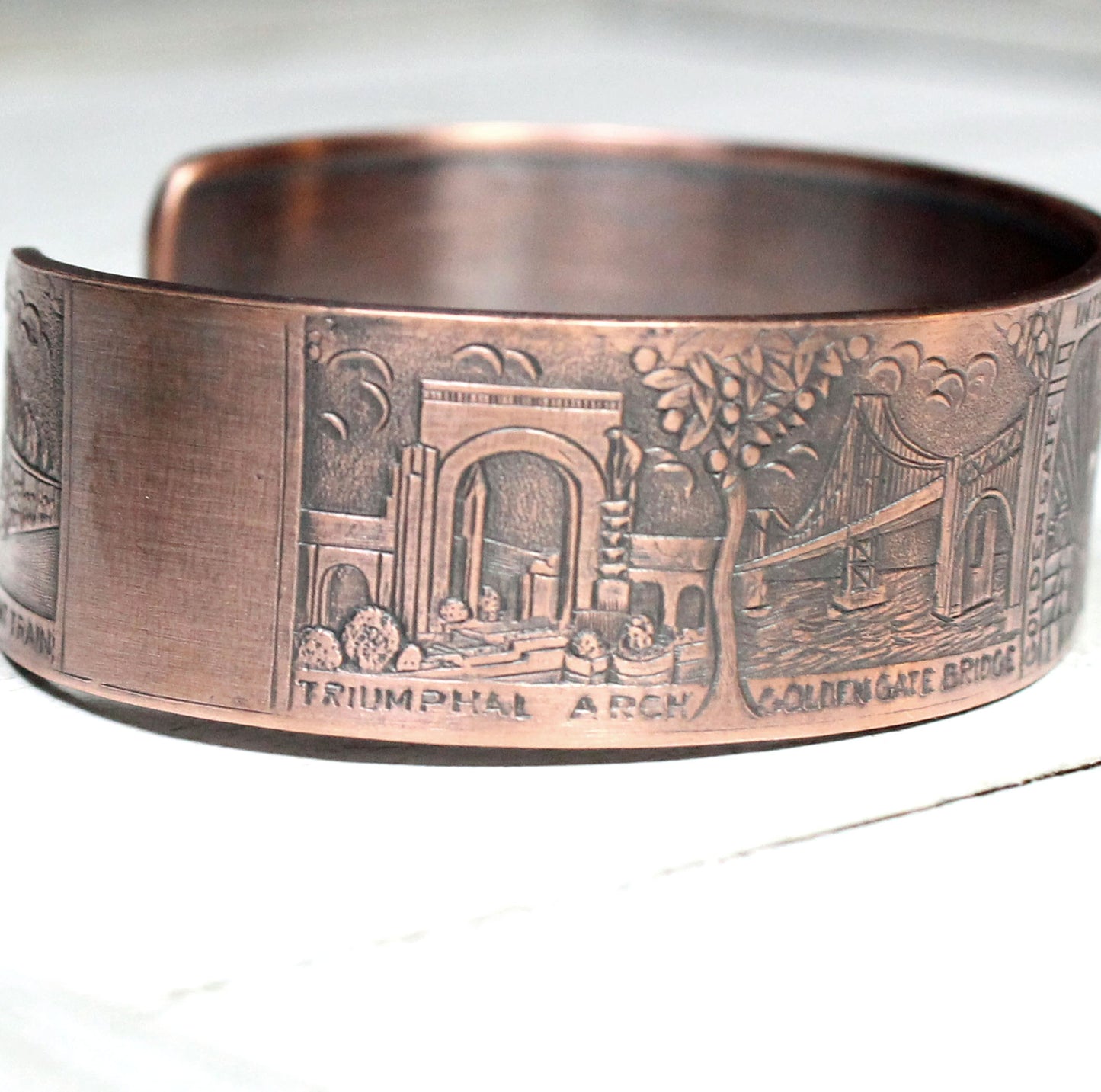 Golden Gate International Exposition Cuff Bracelet