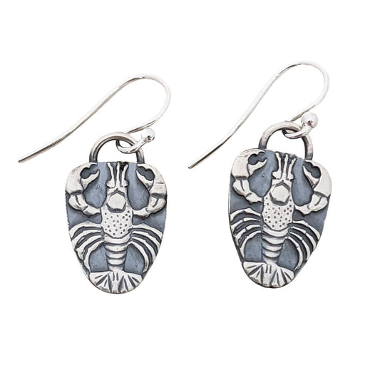 Essential Lobster Earrings in Sterling Silver
