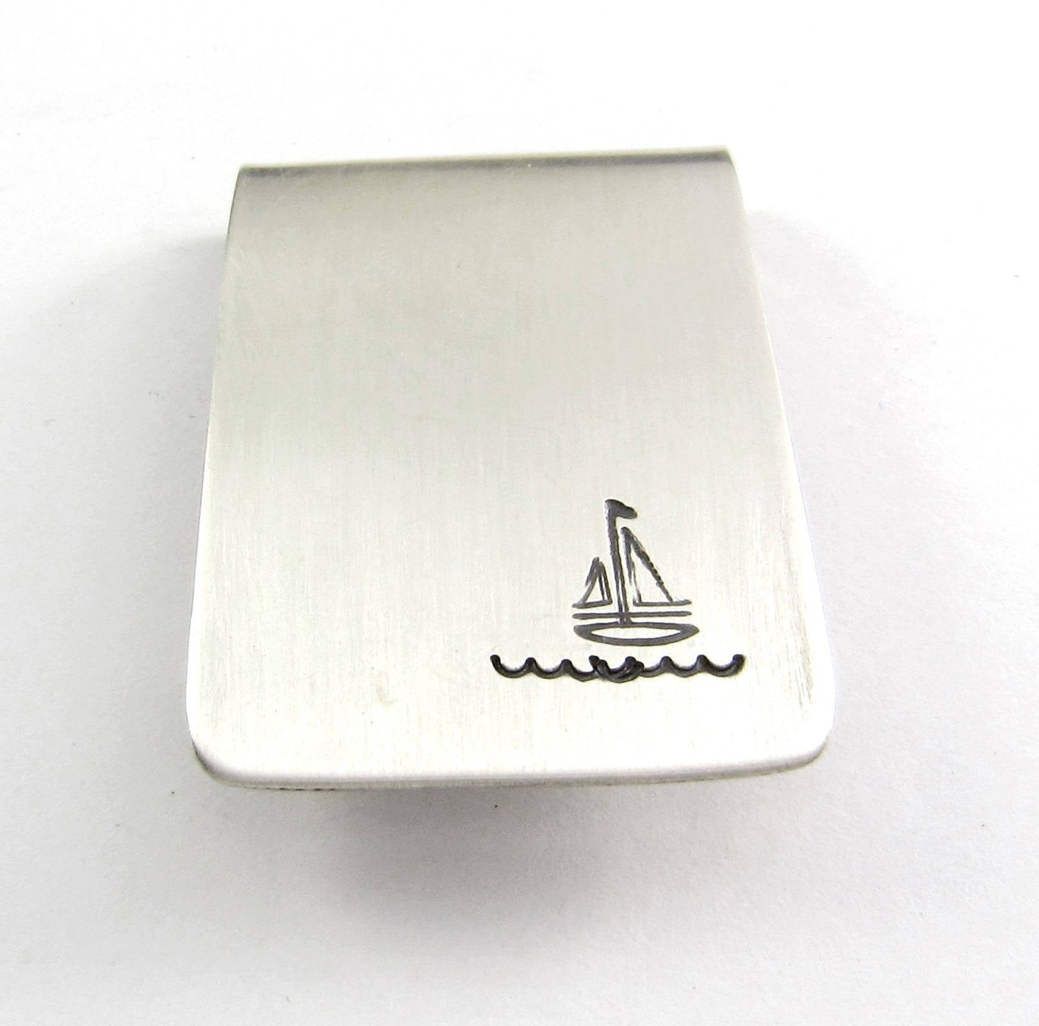 Sailing Over the Waves Money Clip
