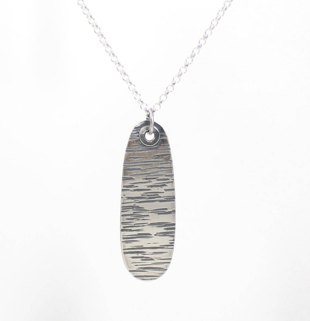 LINES Women's Sterling Silver Pendant