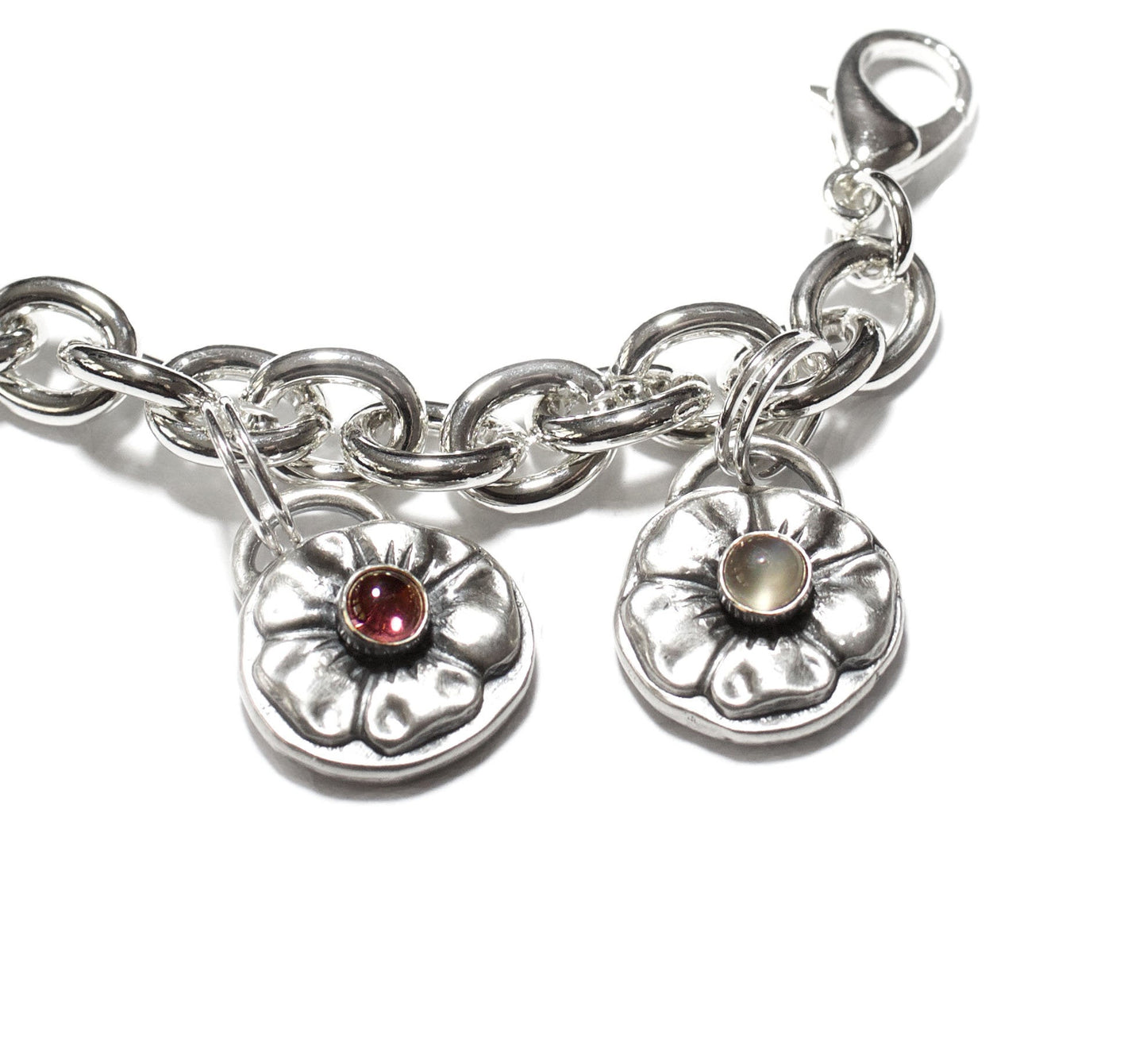 Flower Sterling Silver Charm