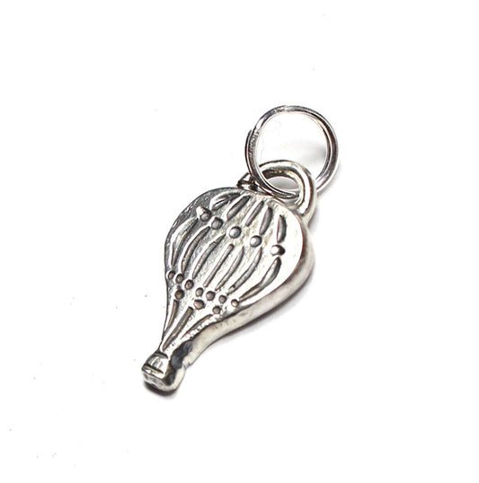 Hot Air Balloon Sterling Silver Charm