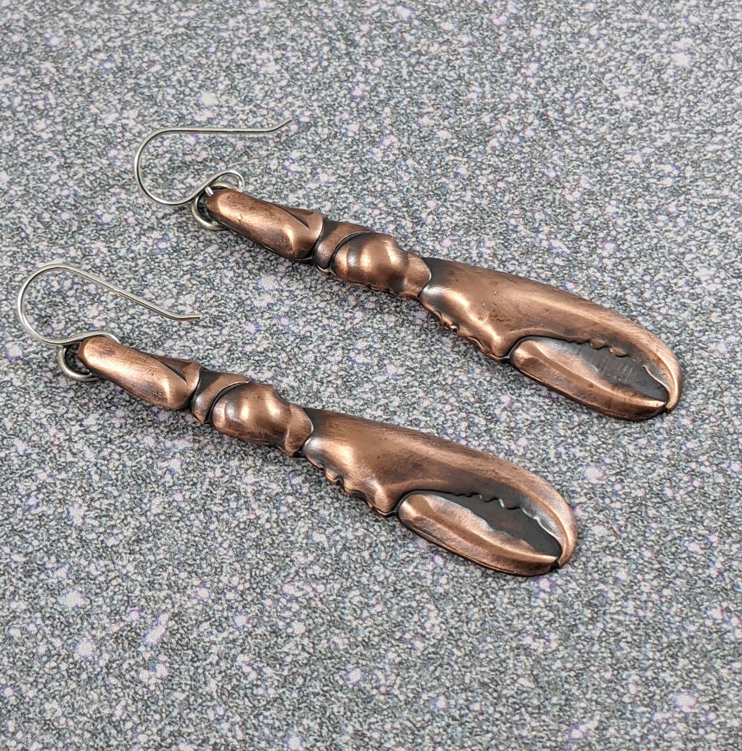 Lobster claw earrings Clearance